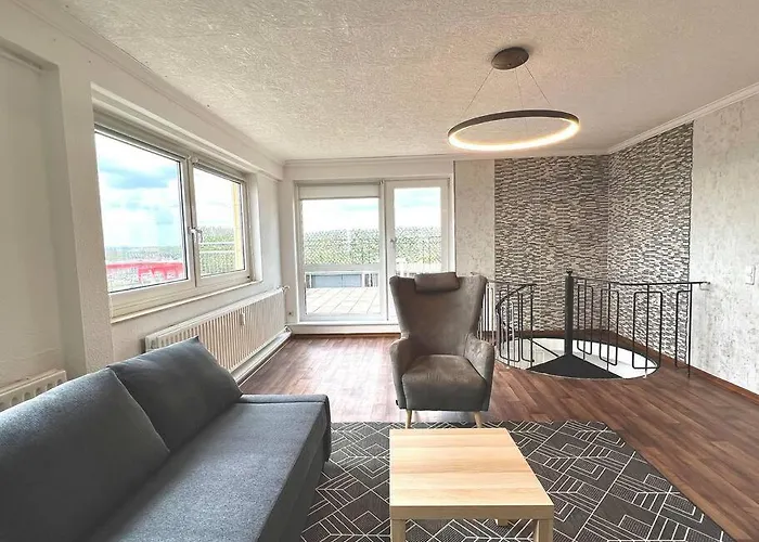 דירה Maisonette Penthouse Laatzen - 5 Min To Messe *